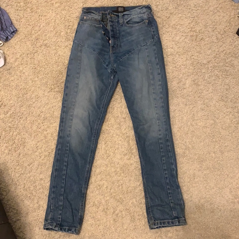 urban outfitters BDG straight+narrow highrise jean